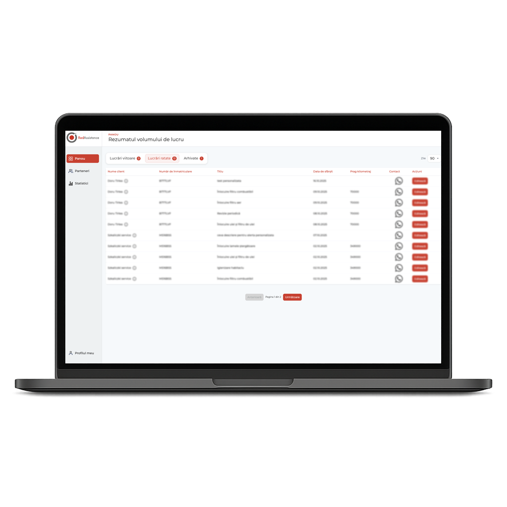 RedAssistance Web Platform